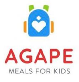 AGAPE MEALS FOR KIDS trademark