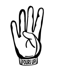 FOURS UP trademark