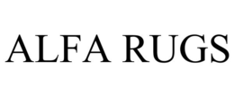 ALFA RUGS trademark