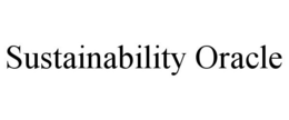 SUSTAINABILITY ORACLE trademark