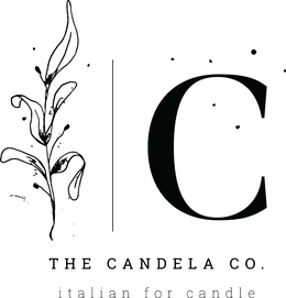 C THE CANDELA CO. ITALIAN FOR CANDLE trademark