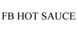 FB HOT SAUCE trademark