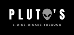 PLUTO'S E-CIGS-CIGARS-TOBACCO trademark