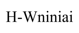 H-WNINIAI trademark