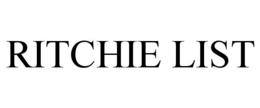 RITCHIE LIST trademark