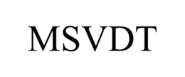 MSVDT trademark