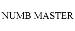 NUMB MASTER trademark