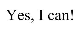 YES, I CAN! trademark