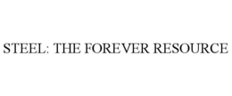 STEEL: THE FOREVER RESOURCE trademark