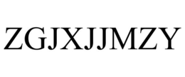 ZGJXJJMZY trademark