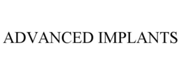 ADVANCED IMPLANTS trademark
