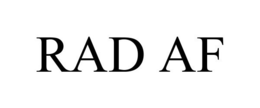 RAD AF trademark
