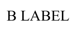 B LABEL trademark