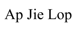 AP JIE LOP trademark