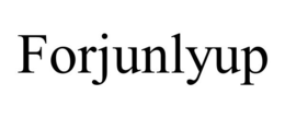 FORJUNLYUP trademark
