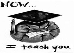 NOW... I TEACH YOU trademark