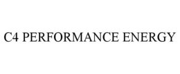C4 PERFORMANCE ENERGY trademark