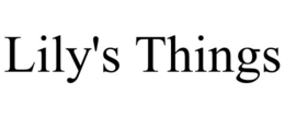 LILY'S THINGS trademark