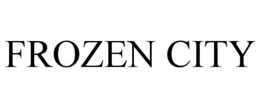 FROZEN CITY trademark
