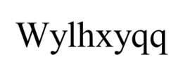 WYLHXYQQ trademark