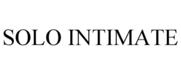SOLO INTIMATE trademark