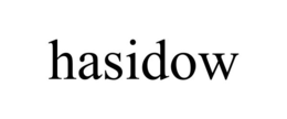 HASIDOW trademark