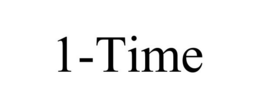1-TIME trademark