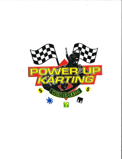 POWER UP KARTING WIN SPEED! trademark