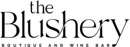 THE BLUSHERY BOUTIQUE AND WINE BAR trademark
