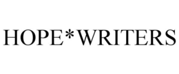HOPE*WRITERS trademark