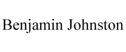 BENJAMIN JOHNSTON trademark