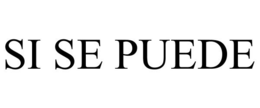 SI SE PUEDE trademark