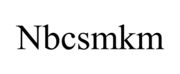 NBCSMKM trademark