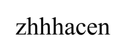 ZHHHACEN trademark