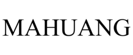 MAHUANG trademark