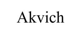 AKVICH trademark