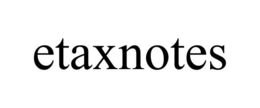 ETAXNOTES trademark