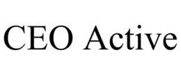 CEO ACTIVE trademark