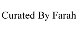 CURATED BY FARAH trademark