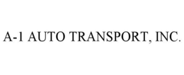 A-1 AUTO TRANSPORT, INC. trademark