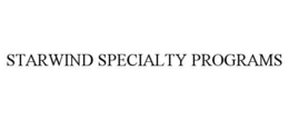 STARWIND SPECIALTY PROGRAMS trademark