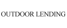 OUTDOOR LENDING trademark