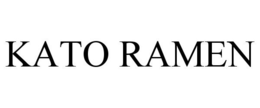 KATO RAMEN trademark