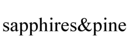 SAPPHIRES&PINE trademark