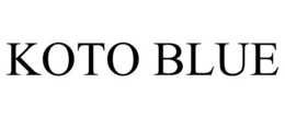KOTO BLUE trademark