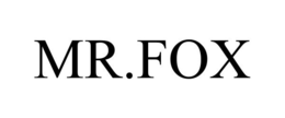 MR.FOX trademark