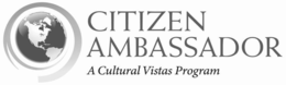 CITIZEN AMBASSADOR A CULTURAL VISTAS PROGRAM trademark