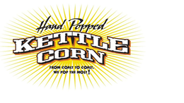 HAND POPPED KETTLE CORN FROM COAST TO COAST, WE POP THE MOST! trademark