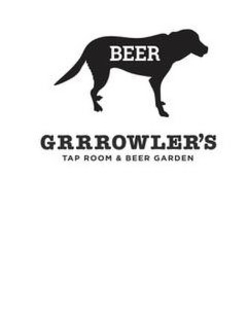 BEER GRRROWLER'S TAP ROOM & BEER GARDEN trademark