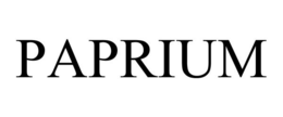PAPRIUM trademark